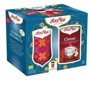 YOGI THERMOS CUP + YOGI TEA CLASSIC