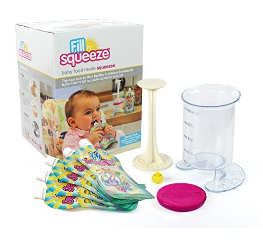 FILL N SQUEEZE STARTER SET POUCH FILLERS