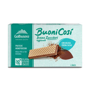 GALBUSERA BUONI COSI WAFER CON CREMA DI CACAO 180G