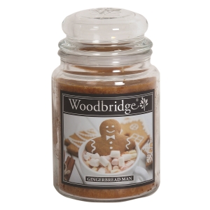WOODBRIDGE CANDLE GINGERBREAD MAN 565G