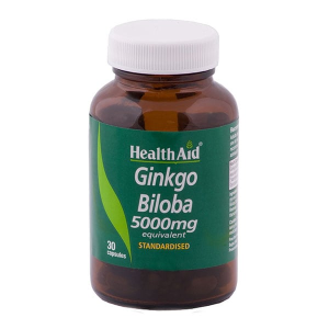 HEALTH AID GINKGO BILOBA 5000MG X30 TABLETS