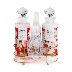 IDC INSTITUTE ROYAL GARDEN GIFT SET TRAY