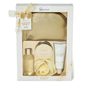IDC INSTITUTE 98192 SCENTED BATH GOLD GIFT PACK X 5 PCS