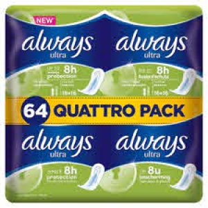 ALWAYS QUATTRO ULTRA NORMAL X 64