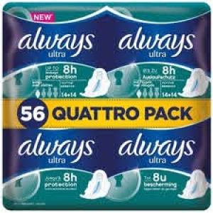 ALWAYS ULTRA NORMAL 56 PADS