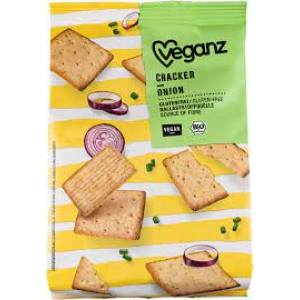 VEGANZ CRACKER ONION 100G
