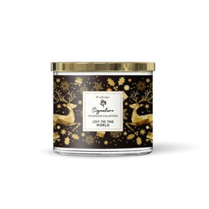 WOODBRIDGE SIGNATURE CANDLES JOY TO THE WORLD 410G