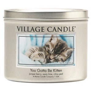 VILLAGE CANDLE YOU GOTTA BE KITTEN