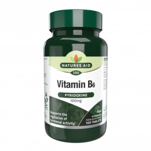 NATURES AID VITAMIN B6100MG X100 TABLETS