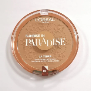 L'OREAL SUNRISE IN PARADISE GLAM BRONZE POWDER 01