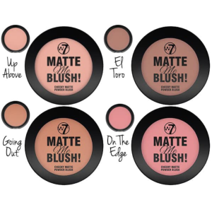 W7 MATTE ME BLUSH UP ABOVE