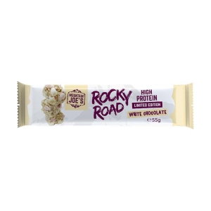 MOUNTAIN JOES ROCKY ROAD PROTEIN BAR WHITE CHOCOLATE 55G