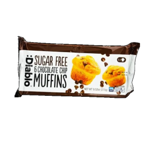 DIABLO CHOCOLATE CHIP MUFFINS X6 270 G