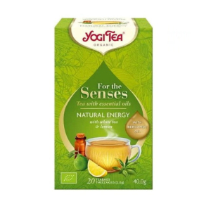 YOGI TEA FOR THE SENSES NATURAL ENERGY X 20 BAGS