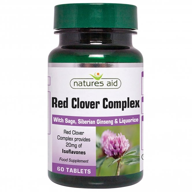 NATURES AID RED CLOVER 500MG X 30 TABLETS