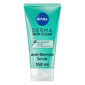 NIVEA DERMA SKIN CLEAR ANTI-BLEMISH SCRUB 150ML