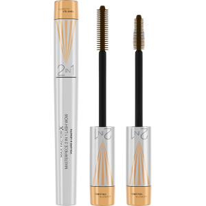 MAX FACTOREYE MASCARA MASTERPIECE 2 IN 1 WAW BLACK BROWN