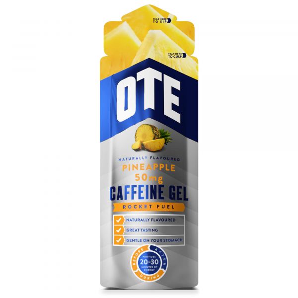 OTE CAFFEINE GEL PINEAPPLE 100MG