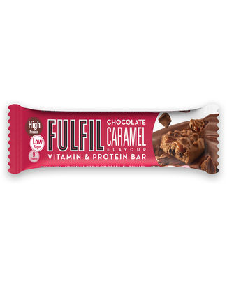 FULFIL CHOCOLATE CARAMEL PROTEIN BAR 55G