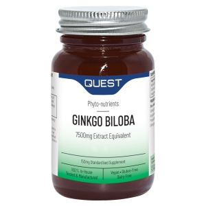 QUEST GINKGO BILOBA X 60 TABLETS