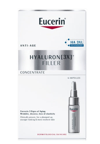 EUCERIN ANTI-AGE HYALURON-FILLER +3X EFFECT X6 AMPOULES