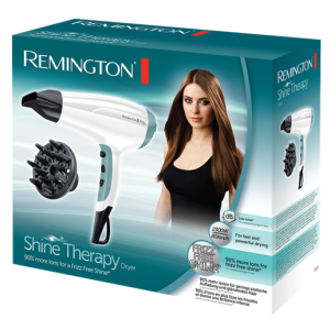 REMINGTONE DRYER SHINE THERAPY 230W + DIFFUSER