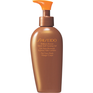 SHISEIDO BRILLIANT BRONZE QUICK SELF TANNING GEL 150ML