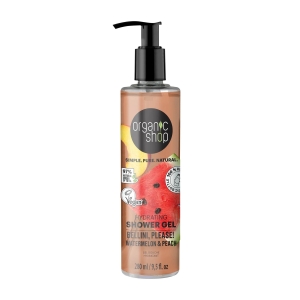 ORGANIC SHOP 03969E HYDRATING SHOWER GEL BELLINI, PLEASE! WATERMELON & PEACH, 280 ML