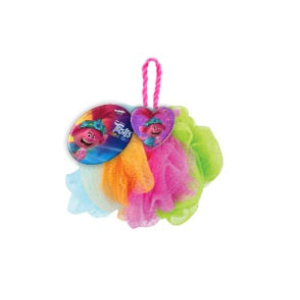 TROLLS TR5498 SHOWER PUFF WITH CHARM