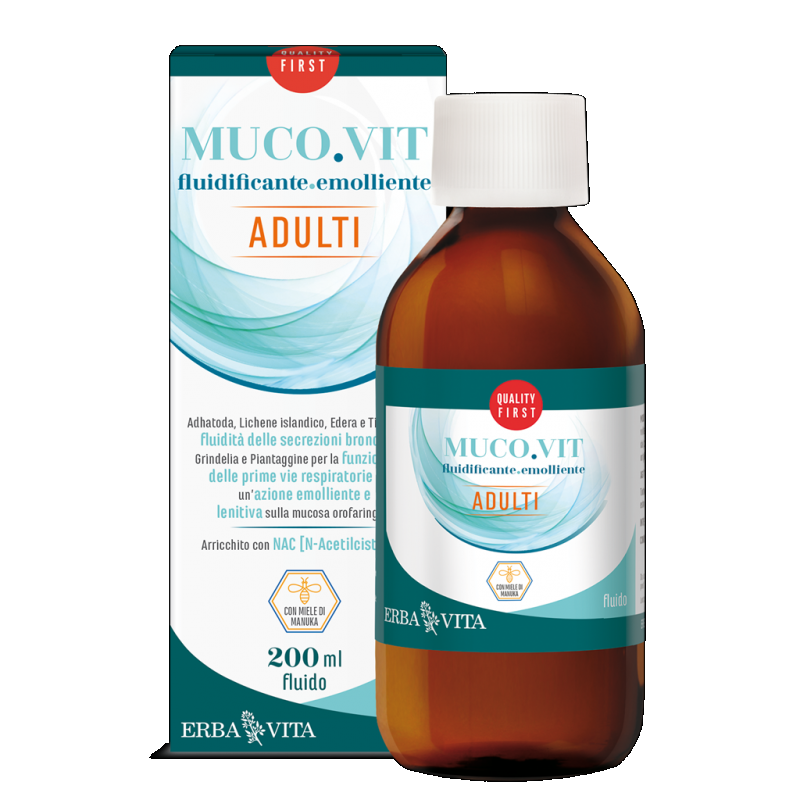 ERBA VITA MUCOVIT SYRUP ADULT 200 ML