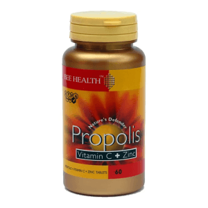 BEE HEALTH PROPOLIS WITH VITAMIN C+ ZINC X60 TABS