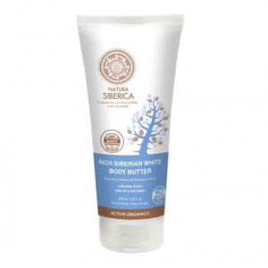 NATURA SIBERICA 0017E RICH SIBERIAN WHITE BODY BUTTER 200ML