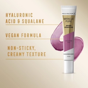 MAX FACTOR FACE MIRACLE PURE CREME BLUSH 04 BLOOMING BERRY