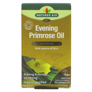 NATURES AID EVENING PRIMROSE OIL 500MG X90CAPS