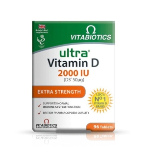 VITABIOTICS ULTRA VITAMIN D 2000IU X 96 TABLETS