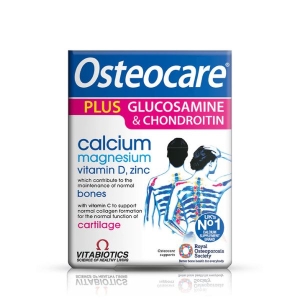 VITABIOTICS OSTEOCARE PLUS GLUCOSAMINE & CHONDROITIN X 60 TABLETS