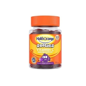 HALBORANGE VITAMIN C SOFTIES X30 BLACKCURRENT FLAVOUR