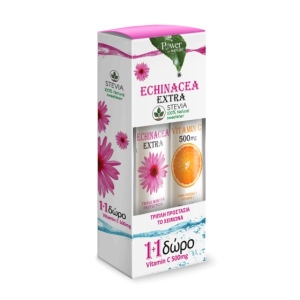 POWER OF NATURE ECHINACEA EXTRA + VITAMIN C 500MG