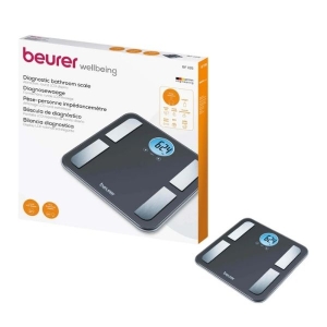 BEURER DIAGNOSTIC BATHROOM SCALE BLACK BF195