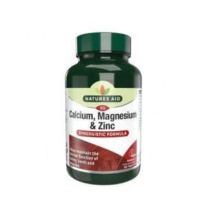 NATURES AID CALCIUM, MAGNESIUM & ZINC X90 TABLETS