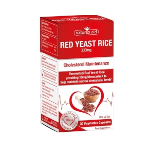 NATURES AID RED YEAST RICE 600MG X 90 CAPSULES