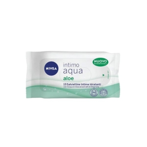 NIVEA INTIMATE WIPES AQUA ALOE X15 WIPES
