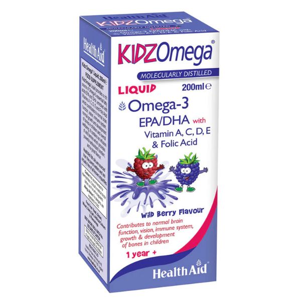 HEALTH AID KIDZ OMEGA 3 LIQUID 200ML