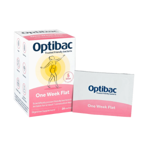 OPTIBAC ONE WEEK FLAT X28 CAPSULES