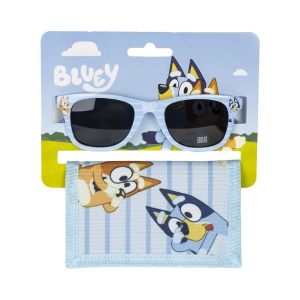 CERDA 2484 BLUEY WALLET & SUNGLASSES SET