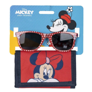CERDA 2490 MINNIE WALLET & SUNGLASSES SET