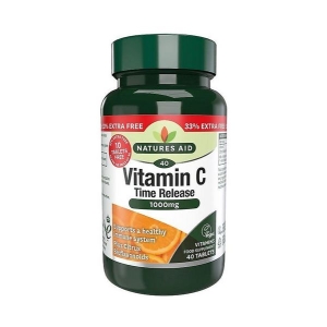 NATURES AID VITAMIN C 1000MG X40 TABLETS