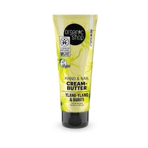 ORGANIC SHOP 2387E HAND & NAIL CREAM-BUTTER YLANG-YLANG AND BURITI 75ML