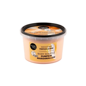 ORGANIC SHOP 44443E PUMPKIN MARSHMALLOW BODY SOUFFLE. SMOOTHING. PUMPKIN & ALMOND, 250 ML