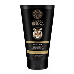 NATURA SIBERICA 3766E MEN TIGERS PAW REVIVING FACE CLEANSING SCRUB 150ML